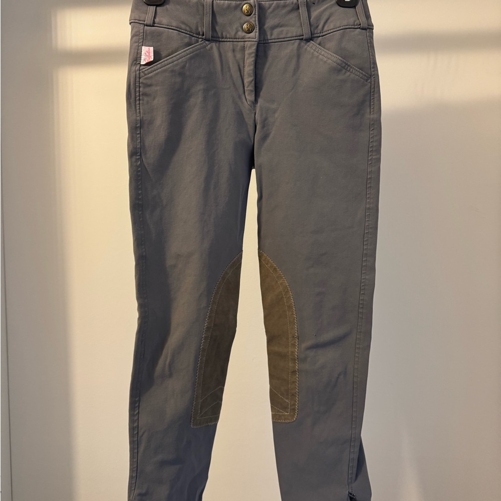 The Tailored Sportsman Gray Riding Breeches